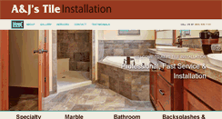 Desktop Screenshot of a-jtile.com